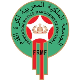 Escudo de Internacional con la Selección Nacional de Marruecos